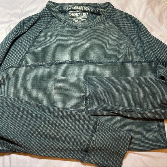 American Rag Raglan Sleeve Sweater Size S Cotton Gray Color - Picture 12 of 15